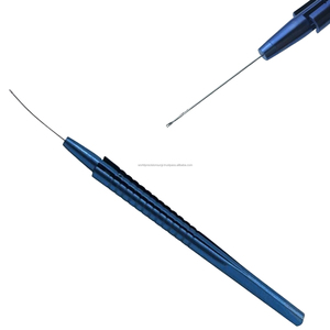 Pinces d'ophtalmologie pour capsulorhexis Utrata, ensemble d'instruments microchirurgicaux en acier inoxydable pour chirurgie manuelle de la cataracte WORLD PRECISION - Product Image 2