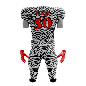 Meilleure vente Ensemble d'uniformes de football américain Séchage rapide Respirant Vêtements d'entraînement Vente chaude à bas prix - Product Image 3