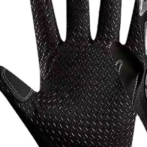 Custom Design Full-Finger Cycling <b>Gloves</b> Leather/Mesh/Neoprene Materials Khirad Sports Brand-Lightweight Breathable for Outdoor - Product Image 3
