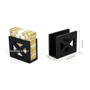 Fabricant et grossiste de porte-serviettes en bois porte-mouchoirs de table faits à la main porte-serviettes fantaisie le plus vendu - Product Image 6