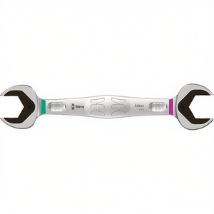 WERA 6002 Joker Double <b>Open</b>-<b>End</b> Wrench 305 mm Length 30 X 32 mm Matt Chrome Plated Shop Tool - Product Image 3