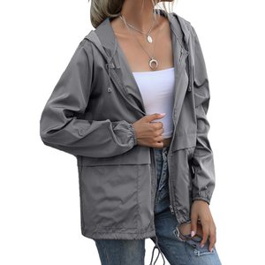 Veste coupe-vent imperméable fine et tendance pour femme, idéale pour le sport, le camping, l'escalade, le cyclisme et la pêche – Collection Printemps 2026 - Product Image 4