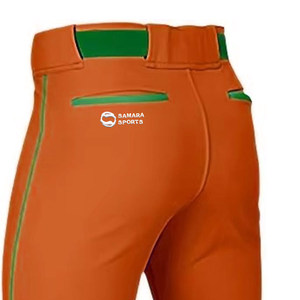 Pantalon de baseball rayé de haute qualité pantalon de baseball d'équipe personnalisé en gros pour hommes femmes pantalon d'équipes de baseball - Product Image 6