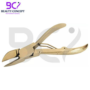 Coupe-ongles de couleur or pour ongles incarnés, en acier inoxydable, lame incurvée tranchante, ouverture large, durable, pour podiatres - Product Image 5