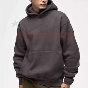 High Quality New Arrival Oversized Pullover Baggy Style Winter Hoodie 100% Cotton Fleece Dropped Shoulder Eco-Friendly - Product Image 6