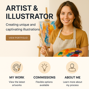 Artiste ou illustrateur professionnel Développement de sites Web Experts Web qualifiés offrant une présence en ligne créative abordable et fiable - Product Image 5