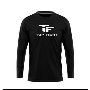 Camiseta de manga larga personalizada, venta al por mayor, camisetas de manga larga con logotipo impreso OEM, camisa de manga larga de estilo informal personalizada para hombre - Product Image 4