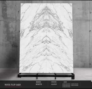 Baldosas de Porcelana Brillante de 1200x2800 mm, Superficie Elegante Inspirada en la Piedra para Proyectos Arquitectónicos Modernos - Product Image 5