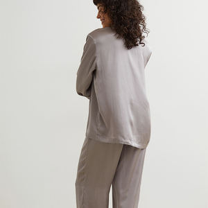 Conjunto de Ropa de Dormir para Mujer, Servicios OEM Profesionales, Diferentes Diseños Estampados, Conjunto de Pijamas para Chicas - Product Image 5