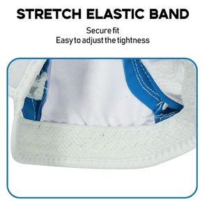 Nouveau design, gants de golf personnalisés en tissu doux de qualité supérieure, protection des mains, respirants, anti-UV, sangle de poignet réglable, sport, extérieur, blanc - Product Image 5