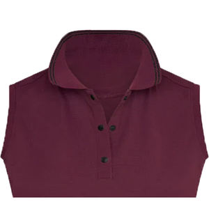 Camiseta de Manga Corta Tejida Estilo Inglés para Mujer, 100% Algodón, Ecológica, Transpirable, con Logotipo Frontal Personalizado en Relieve - Product Image 4