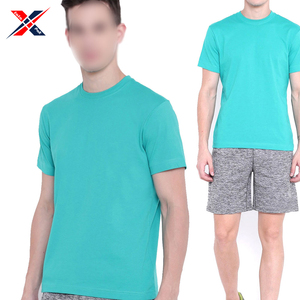 Camiseta cómoda y transpirable de nuevo diseño 2025 hecha de tela de punto de algodón 100% para ropa informal precio al por mayor - Product Image 3