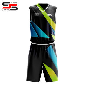 High Quality Polyester Sportswear Custom Design Embroidery Basketball Uniform Red and White Mens Quick Dry Basketball Uniform - Product Image 5