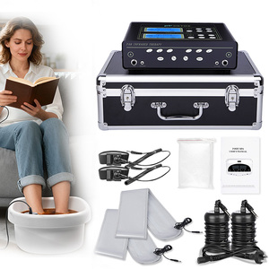 Appareil de désintoxication ionique double, bain de pieds ionique, <span class=keywords><strong>spa</strong></span>, prend en charge l'utilisation par deux personnes avec thérapie par ceinture infrarouge, utilisation à domicile, utilisation en salon, fabrication - Product Image 3