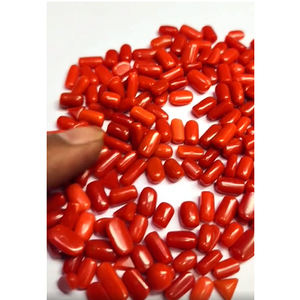 176 pièces de corail italien naturel 8mm à 12mm Rectangle Cabochon 244 Cts Lot Iroc ventes bonne qualité véritable pierre précieuse cabine US $168 - Product Image 1