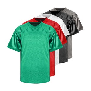 OEM Servicio Nuevo producto Sublimado Vintage Malla de alta calidad Camiseta de entrenamiento personalizada Fútbol americano Camisetas juveniles para la venta - Product Image 3