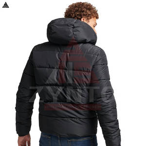Chaqueta Acolchada de Primera Calidad al por Mayor para Hombre, Color Personalizado, Talla Grande, Abrigo Sólido Protector Cálido y Transpirable - Product Image 6