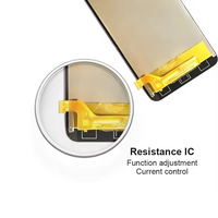 Écran tactile LCD d'origine de haute qualité Itel A33/A33 Plus avec cadre, assemblage de remplacement, garantie 1 an, 100 % fonctionnel