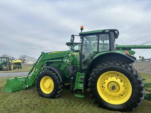 2022 6175M Nuevo Tractor de ruedas 4WD 100% Tractor de granja auténtico con 2 años de garantía - Product Image 3