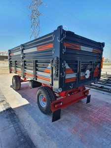 Çiftlik kullanımı için dayanıklı ve çok yönlü tarım römorkları traktör römorku - Product Image 2