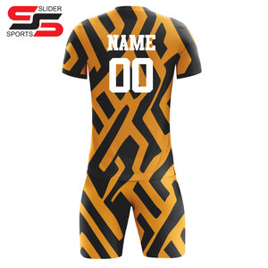 Breathable Sublimation Custom logo Soccer Jerseys Sportswears Uniforms Set Team Training <b>Football</b> Wear - Product Image 2