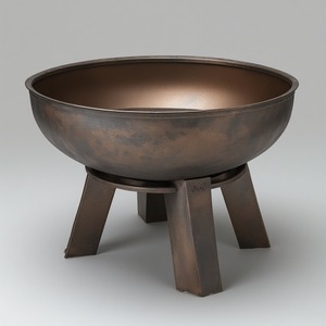 Brasero de jardin élégant en métal, conçu pour un usage décoratif et fonctionnel, offrant une chaleur équilibrée et une beauté visuelle. - Product Image 3