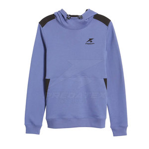 เสื้อฮู้ดดี้ผู้ชายสำหรับฤดูหนาว ผ้าฝ้าย 100% สีพื้น ปรับแต่งสีได้ ระบายอากาศดี เป็นมิตรกับสิ่งแวดล้อม แฟชั่นลำลอง - Product Image 1