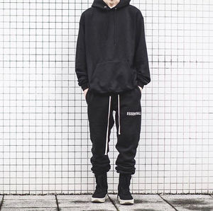 100% haute qualité en gros vêtements de rue Hip Hop confortable poids lourd vêtements de sport amples pantalons de survêtement pour hommes - Product Image 6