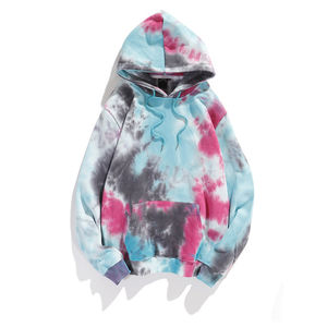 Sudadera con Capucha Personalizada con Diseño Tie Dye, Impresión Digital, Transpirable, Unisex, 100% Algodón, Talla Grande con Cordón para Invierno - Product Image 5