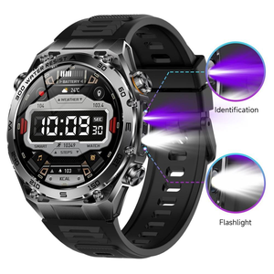 Reloj Inteligente AMOLED de 41-43 mm, Resistente al Agua IP68, Doble SIM, Correa de Acero, Recordatorio de Llamadas, Monitor de Actividad Física, Unisex - Product Image 2
