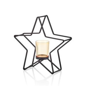 Matte black metal tabletop votive holder indoor & outdoor tealight <b>candle</b> holder home hotel office wedding party decoration - Product Image 4