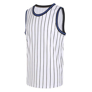 Camiseta de Baloncesto Ligera para la Liga de Verano, Tejido Suave al Tacto, Abertura Amplia en los Brazos, Máximo Movimiento, Alta Visibilidad, Estilo Deportivo - Product Image 1