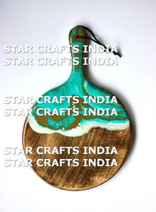 เขียงไม้และเรซินใช้ในครัวเขียง2024ทันสมัยทำจากไม้เรซินแผ่นชีสสไตล์โมเดิร์น - Product Image 4