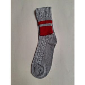 Chaussettes décontractées à motif solide avec logo personnalisé de haute qualité Bas antidérapant disponible en blanc Noir Prix supérieur quantité minimale de commande 10 paires - Product Image 4