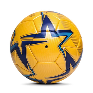 Ballons de football en cuir PU de haute qualité, cousus à la machine, taille 5, personnalisables pour enfants et adultes, vente en gros - Product Image 2