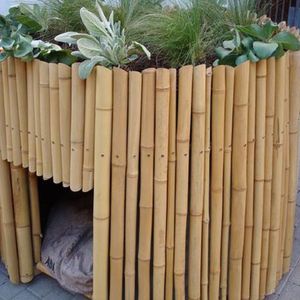 Venta al por mayor de Casita de perro de bambú con techo ecológico de Vietnam - Product Image 1