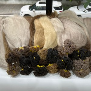 EXTENSIONES DE CABELLO HUMANO RUSO COLORES RECTOS NATURALES EXTENSIONES DE KERATINA ESLAVA - Product Image 1