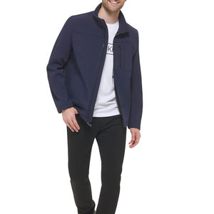 High Quality Wholesale <b>Men</b> Blank Full Zipper Jacket Soft-shell <b>Coat</b> <b>Men</b> <b>Rain</b> Top Custom Running Shirt Cheap Price Jumper - Product Image 2