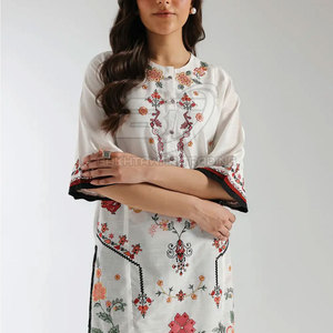 ชุดเสื้อผ้าชาลวาร์ คามีซ ผ้าฝ้ายระบายอากาศ ปี 2026  ผ้าฝ้ายปากีสถาน  คอลเลคชั่นลำลองสำหรับผู้หญิง  ไซส์ผู้ใหญ่ - Product Image 4