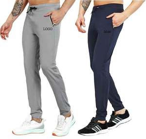 Custom Logo Men's Pants & Trousers Jogger Pants Blank Sweatpants Gym Sport Drawstring Cargo Pants For Men's customized - Product Image 1