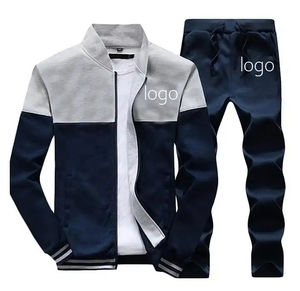 Nuevo 2023 Otoño/Invierno nuevo estilo cremallera deportes tecnología entrenamiento logotipo personalizado chándal blanco - Product Image 3