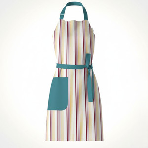 Delantal clásico de algodón para cocinar y hornear Correas ajustables Perfecto para cocina Barbacoa y café Uso - Product Image 3