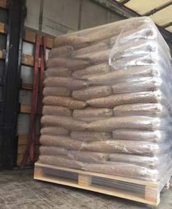 Granulés de bois dur en briquettes 25 kg – Combustible biomasse pour système de chauffage - Product Image 1