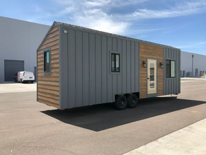 32-feet long Tiny home, 2-foot overhang over the <b>trailer</b> tongue - Product Image 3