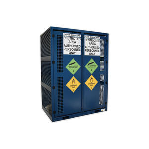 Justrite Corten Acero Combustible Líquido Gabinete de Seguridad Almacén Ignífugo Almacenamiento Inflamable - Product Image 4