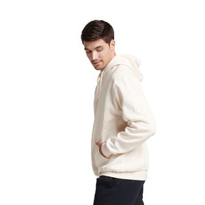 Sweats à capuche pour hommes personnalisé poids lourd surdimensionné 100% coton vierge polaire Streetwear pulls à capuche pour hommes conception personnalisée sweats à capuche hommes - Product Image 4