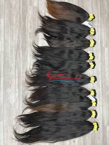 Chất Lượng Cao Bé Tóc Mỏng Tự Nhiên Từ 100% Con Người Tóc Lớp Biểu Bì Phù Hợp Trinh Nữ Phần Mở Rộng Nguyên Liệu Việt Nam Tóc Một Nhà Tài Trợ - Product Image 3