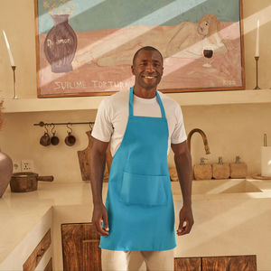 Delantal de Cocina sin Mangas BEAM 100% Poliéster No Tejido, Transpirable, Ecológico, Absorbente de Humedad, Ahorro de Agua, Bolsillo Delantero, Unisex - Product Image 5