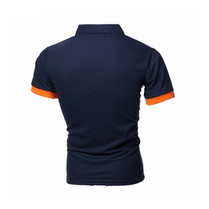 New Fashion Men's Quick Dry Performance for Polo Shirt Solid <b>Short</b> <b>Sleeve</b> 3D Pattern 100% Polyester Summer Collection - Product Image 2