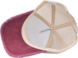 Short Brim Baseball <b>Cap</b>, Adjustable <b>Plain</b> Short Brim Workout Hat Fishing Hat Athletics Trucker Hat Mesh - Product Image 6